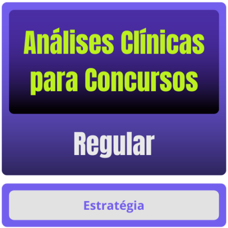Análises Clínicas p/ Concursos - Curso Regular