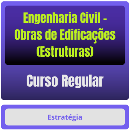 Curso Completo de Engenharia Civil - Obras de Edificações (Estruturas) - Somente em vídeo