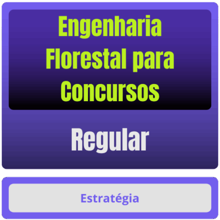 Engenharia Florestal p/ Concursos - Curso Regular