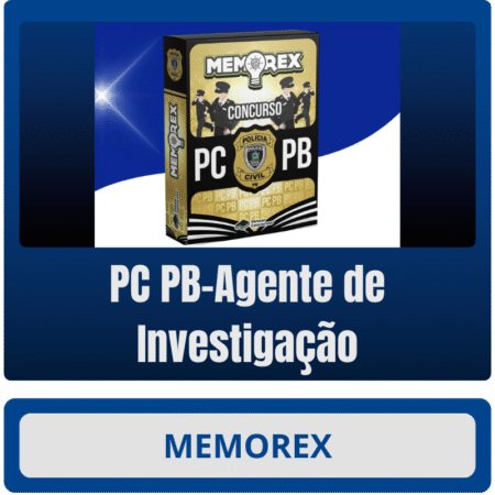 Memorex - PC PB (Agente de Investigação)