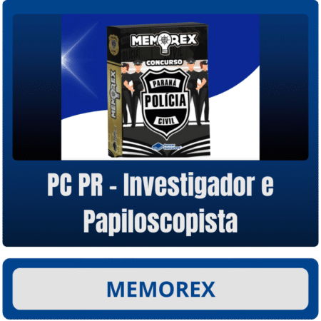 Memorex - PC PR (Investigador e Papiloscopista)