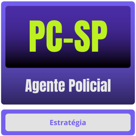 PC-SP (Agente Policial) Pacote Completo