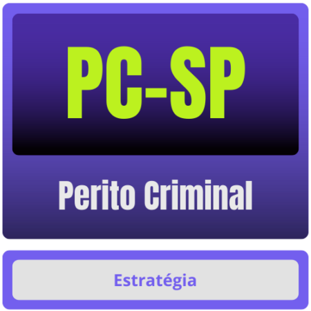 PC-SP (Perito Criminal) Pacote