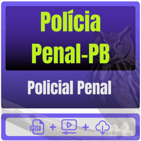 Polícia Penal-PB (Policial Penal) Pacote Completo