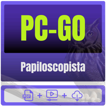 PC-GO (Papiloscopista) Pacote -