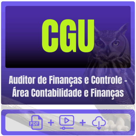 CGU (Auditor de Finanças e Controle - Área Contabilidade e Finanças) Pacote
