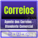 Correios (Agente dos Correios - Atendente Comercial) Pacote Completo