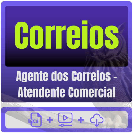 Correios (Agente dos Correios - Atendente Comercial) Pacote Completo