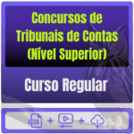 Concursos de Tribunais de Contas (Nível Superior) Pacote Completo Cursos Regulares