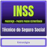 INSS (Técnico do Seguro Social) Pacotaço - Pacote Teórico + Pacote Passo