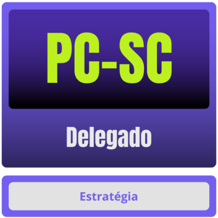 PC-SC (Delegado) Pacote Teórico - 2025