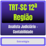TRT-SC 12ª Região (Analista Judiciário - Contabilidade) Pacote Completo