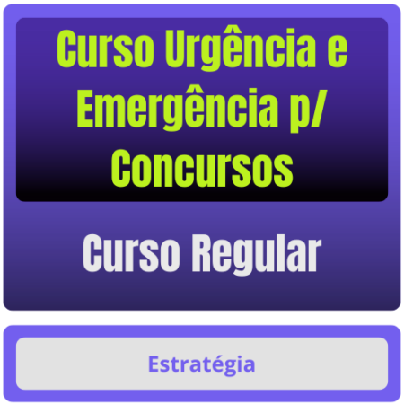 Curso Urgência e Emergência p/ Concursos