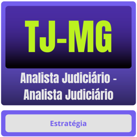 TJ-MG (Analista Judiciário - Analista Judiciário) Pacote