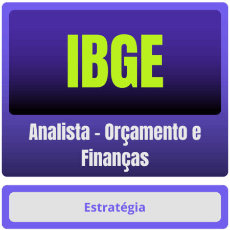 IBGE (Analista - Orçamento e Finanças) Pacote Completo