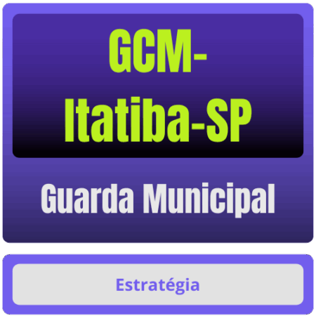 GCM-Itatiba-SP (Guarda Municipal) Pós-Edital - 2025