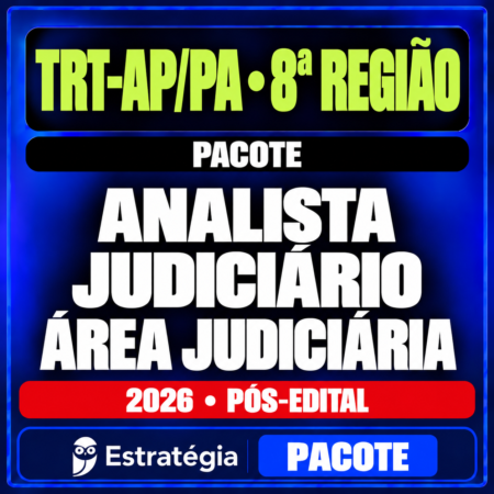 Rateio TRT-AP Área Judiciária — Analista Judiciário 2026 Pós-Edital