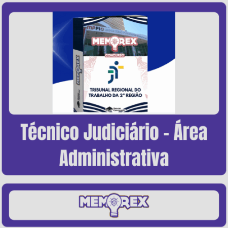 Memorex TRT 2 SP (Técnico Judiciário - Área Administrativa) - Somente PDF