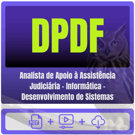 DPDF (Analista de Apoio à Assistência Judiciária - Informática - Desenvolvimento de Sistemas) Pacote