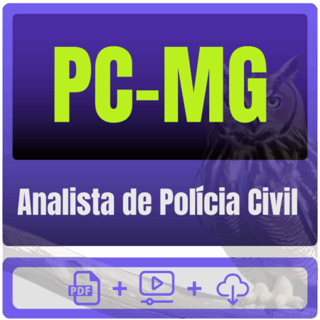 PC-MG (Analista de Polícia Civil) Pacote de Conhecimentos Básicos