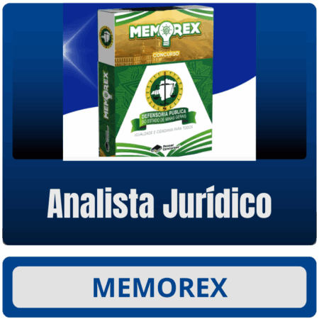 Memorex DPE MG (Analista Jurídico) - Somente PDF