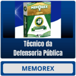 Memorex DPE MG (Técnico da Defensoria Pública) - Somente PDF