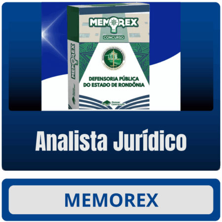 Memorex DPE RO (Analista Jurídico) - Somente PDF