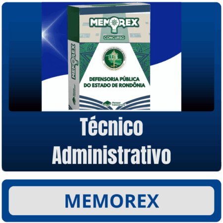 Memorex DPE RO (Técnico Administrativo) - Somente PDF