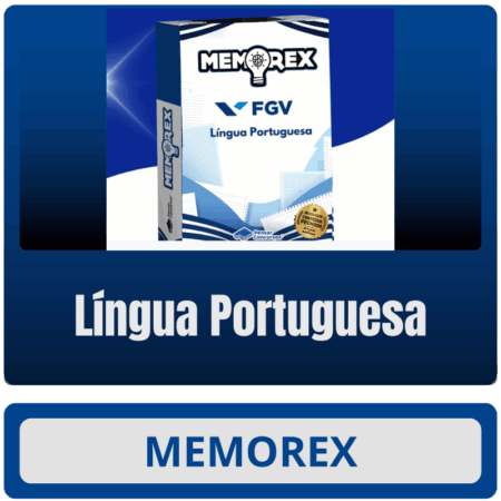 Memorex FGV (Língua Portuguesa) - Somente PDF