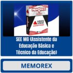 Memorex SEE MG (Assistente da Educação Básica e Técnico da Educação)