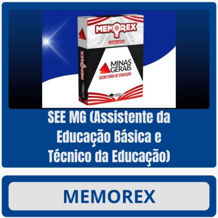 Memorex SEE MG (Assistente da Educação Básica e Técnico da Educação)
