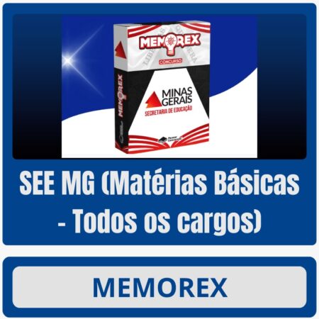 Memorex SEE MG (Matérias Básicas - Todos os cargos)
