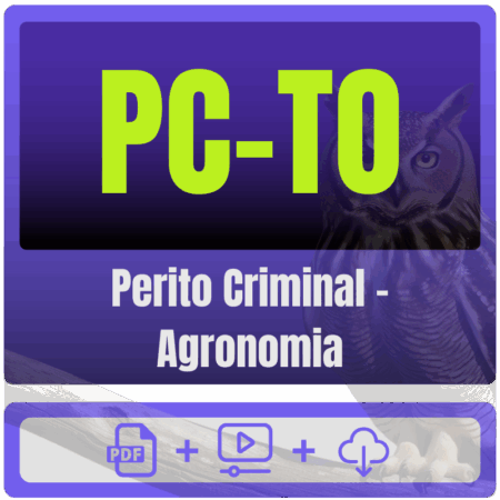 PC-TO (Perito Criminal - Agronomia) Pacote Completo