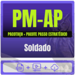 PM-AP (Soldado) Pacotaço - Pacote Teórico + Passo Estratégico - 2025
