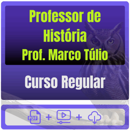 Curso Regular para professor de História (Prof. Marco Túlio)