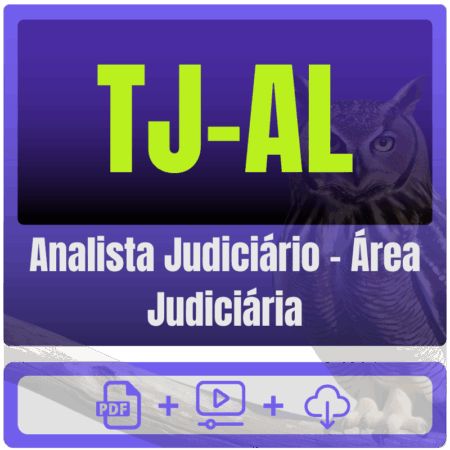 TJ-AL (Analista Judiciário - Área Judiciária) Pacote