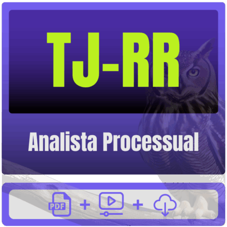 TJ-RR (Analista Processual) Pacote