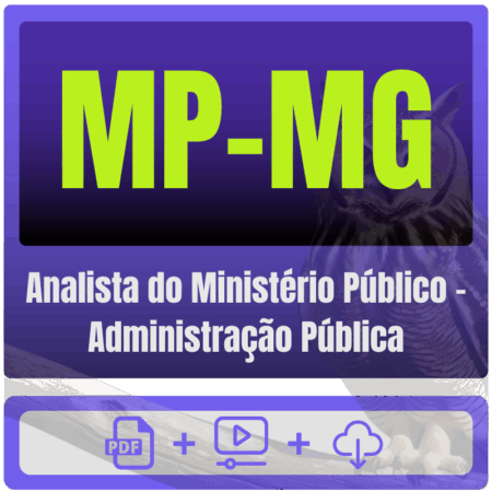 MP-MG (Analista do Ministério Público - Administração Pública) Pacote
