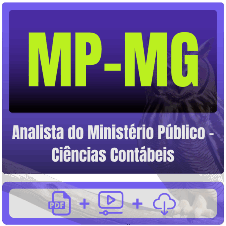 MP-MG (Analista do Ministério Público - Ciências Contábeis) Pacote