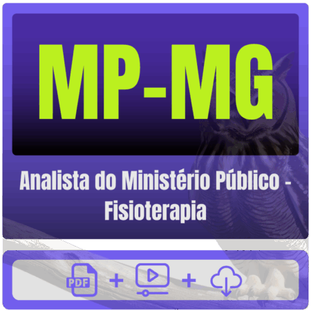 MP-MG (Analista do Ministério Público - Fisioterapia) Pacote