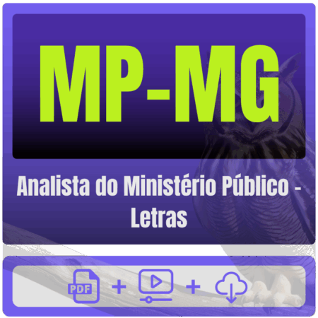 MP-MG (Analista do Ministério Público - Letras) Pacote