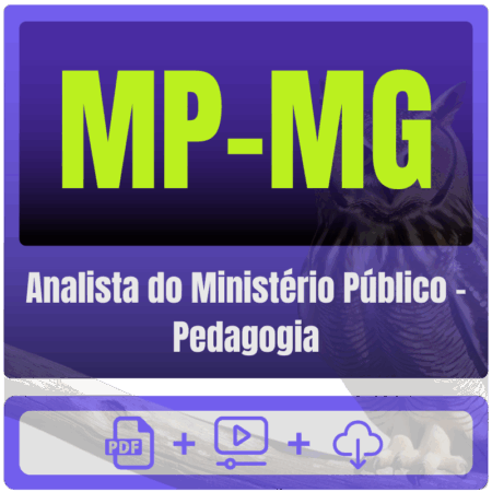 MP-MG (Analista do Ministério Público - Pedagogia) Pacote