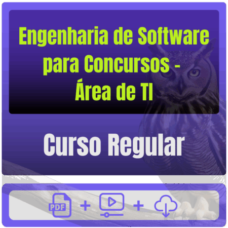 Engenharia de Software para Concursos (Área de TI) - Curso Regular