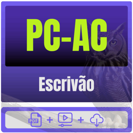 PC-AC (Escrivão) Pacote Completo