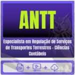 ANTT (Especialista em Regulação de Serviços de Transportes Terrestres - Ciências Contábeis) Pacote