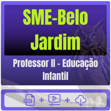 SME-Belo Jardim (Professor II - Educação Infantil) Pós-Edital - 2025