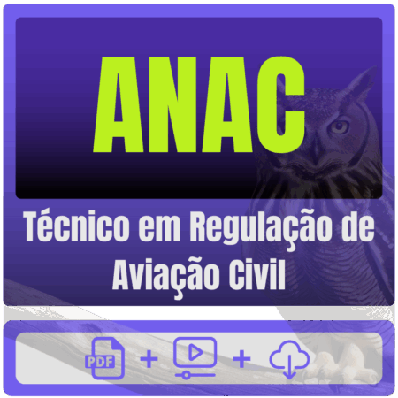 ANAC (Técnico em Regulação de Aviação Civil) Pacote