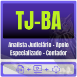 TJ-BA (Analista Judiciário - Apoio Especializado - Contador) Pacote Completo