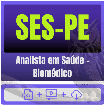SES-PE (Analista em Saúde - Biomédico) Pacote