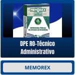 MEMOREX - DPE RO (Técnico Administrativo)